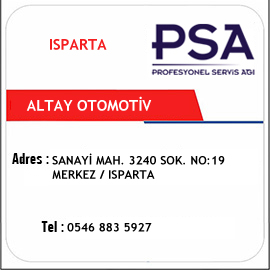 ISPARTA PSA SERVİSİ